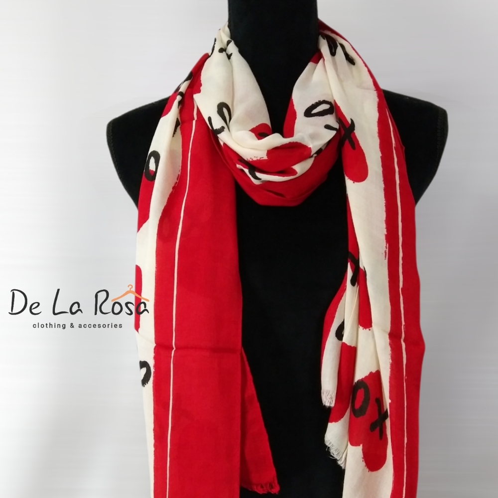 NWOT Coldwater Creek XO Scarf